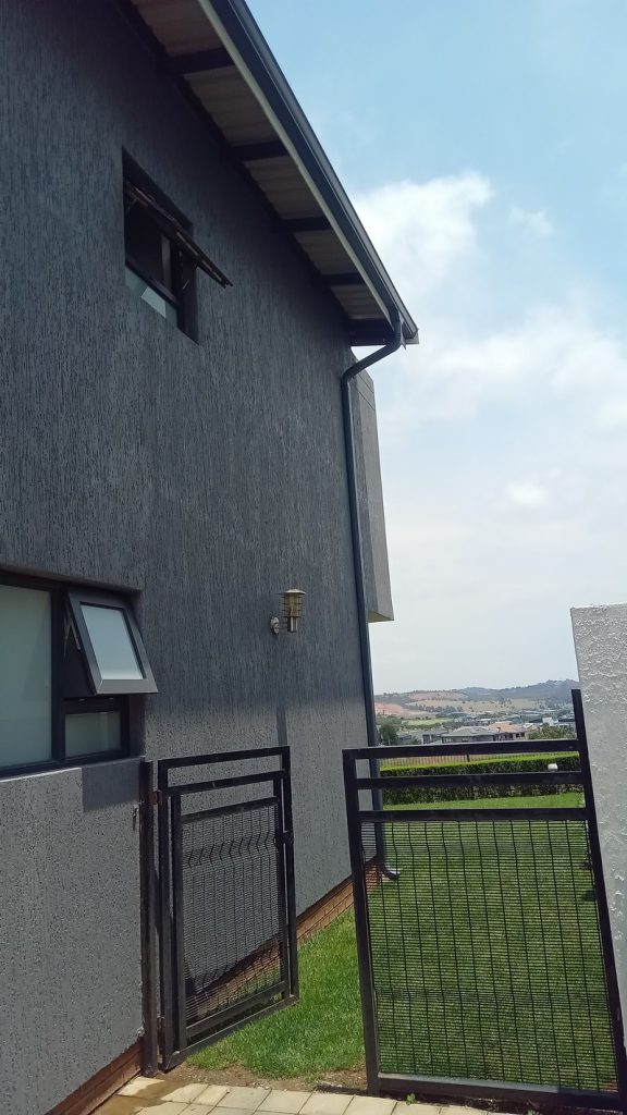 Installations Completed Gutter and Down Pipe